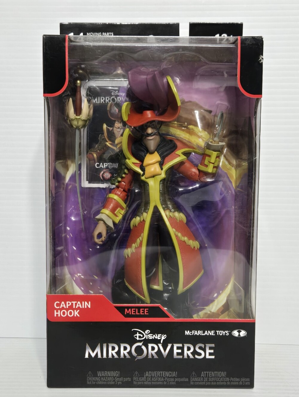Disney Mirrorverse Captain Hook Action Figure New